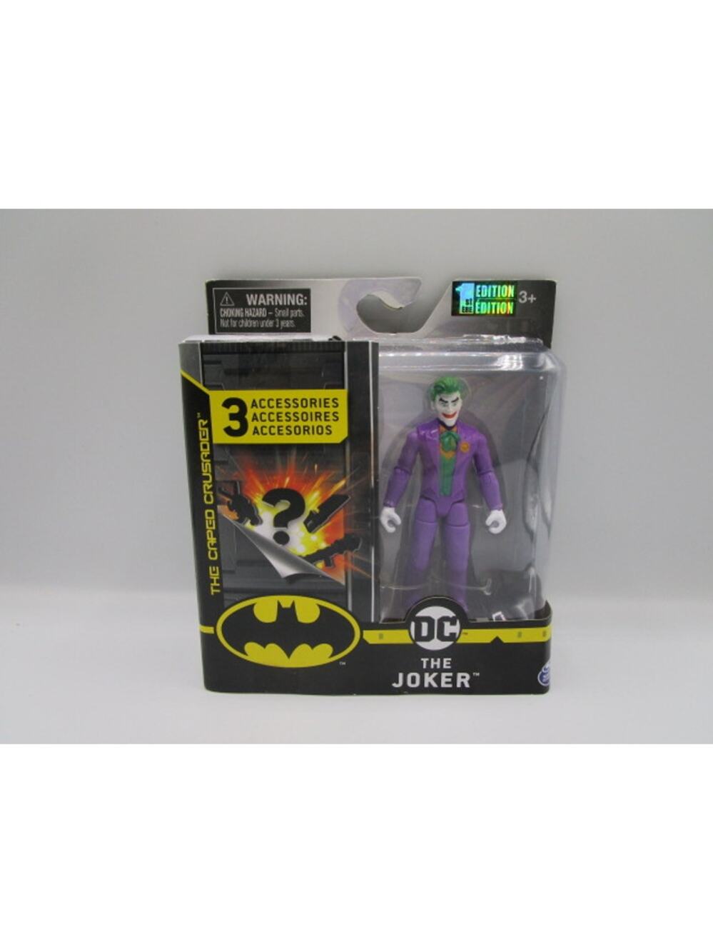 Spin Master DC The Joker 1st Edition 4" Action Figure The Caped Crusader